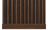 Плинтус B90V1 BR396 HI WOOD 90мм х 14мм х 2.7м