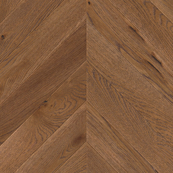 Инженерная доска Французская елка Living Tree Дуб Мокко Селект. Размер 515х110x13.5мм (0.68)