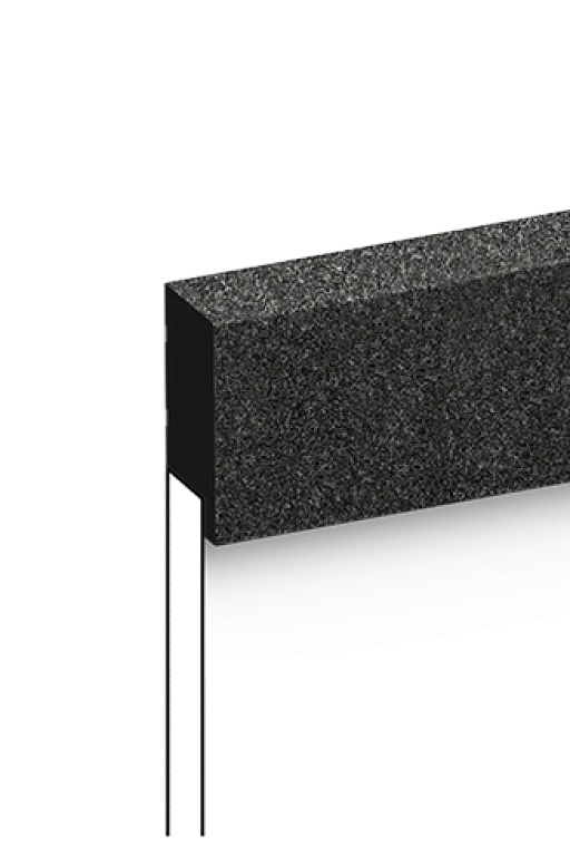 Финишный молдинг LF1 S387 HI WOOD 50мм х 17мм х 2.7м