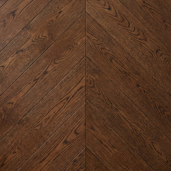 Инженерная доска Французская елка Living Tree Дуб Макиато Селект. Размер 515х110x13.5мм (0.68)