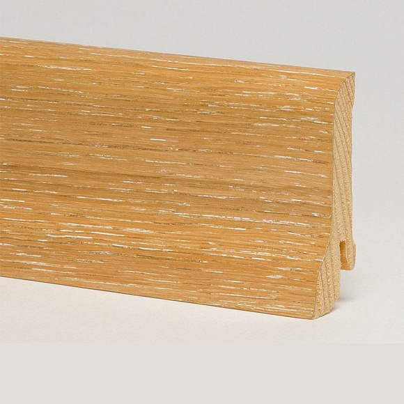 Плинтус Pedross Дуб затертый 60 х 22 мм шпонированный