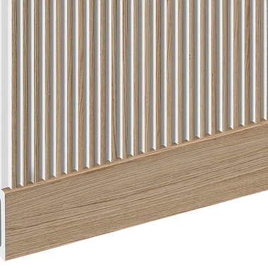 Плинтус B90V1 BR417 HI WOOD 90мм х 14мм х 2.7м