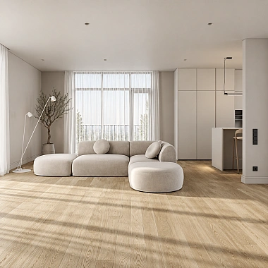 Кварцевый паркет Quartz Parquet Классик Дуб Хельсинки 1258-58 5/0,6 мм