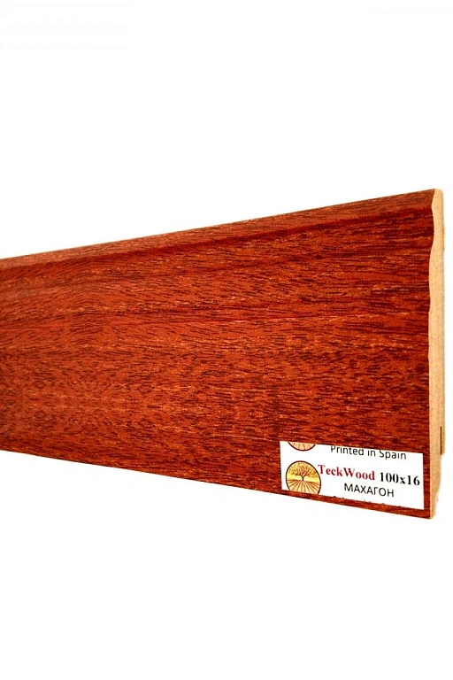 Плинтус Teckwood Махагон (Mahogany) 100мм