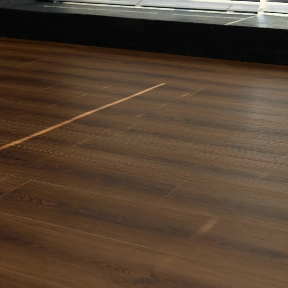 Каменный ламинат SPC Steinholz Винталь STH078 Шоколадно-коричневый 1220x180 мм