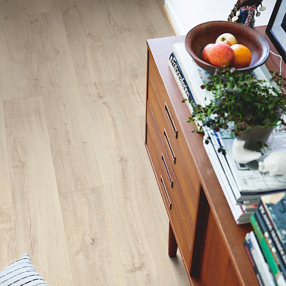 Виниловый пол Pergo Modern Plank Optimum Glue Дуб Деревенский Светлый