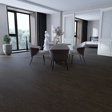 Паркетная доска ESTA Дуб Nova Eco Elite Lava Grey