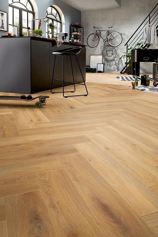 Ламинат Kronotex Herringbone Дуб Пиза D 3861