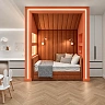 Кварцевый паркет Quartz Parquet Штучный паркет Дуб Бисквитный 44-1258-07 5/0,6 мм