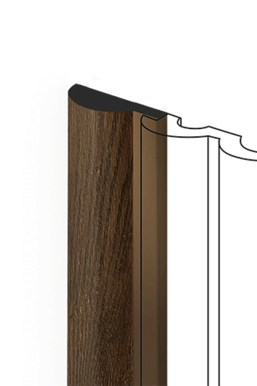 Финишный молдинг LF140A BR489G HI WOOD 36мм х 12мм х 2.7м