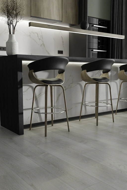 Кварцвиниловая плитка SPC Ideal Flooring Home Wood 02002 Sesame