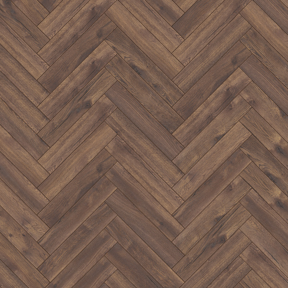 Ламинат Kronotex Herringbone Дуб тёмный Петерсcон D 4766