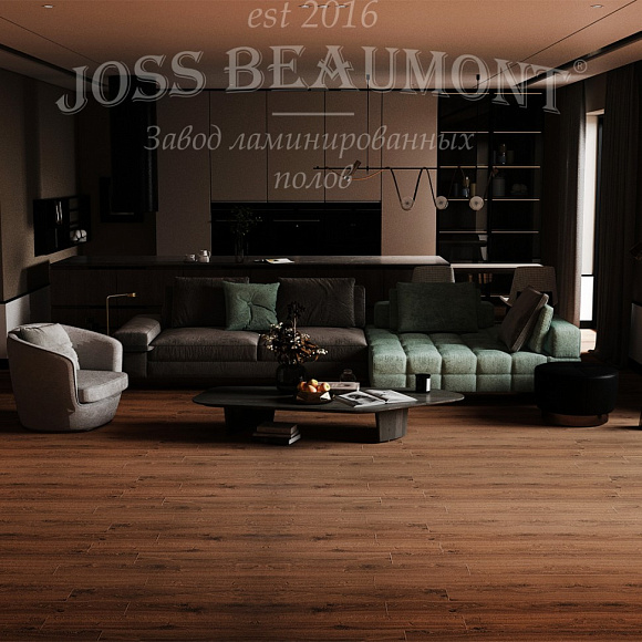 Ламинат JOSS BEAUMONT LIBERTE Канеле (1387х145х12мм) 33 кл
