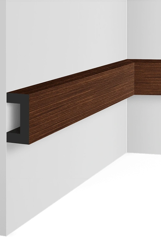 Молдинг BR396 ПОЛИСТИРОЛ HI WOOD LB40 BR396 40мм х 20мм х 2.7м