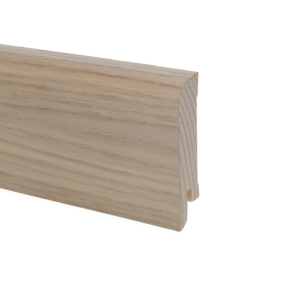 Плинтус Pedross Дуб Шор Элегант Грей 70 х 15 мм шпонированный