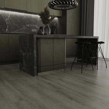 Кварцвиниловая плитка SPC Ideal Flooring Prime Wood 01007 Smoky