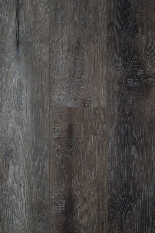 Кварцвиниловый SPC ламинат Damy Floor Family Дуб Рустикальный Черный Rustic Black Oak TCM369-7 1220×180×4