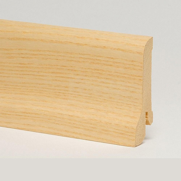 Плинтус Pedross Ясень 60 х 22 мм шпонированный