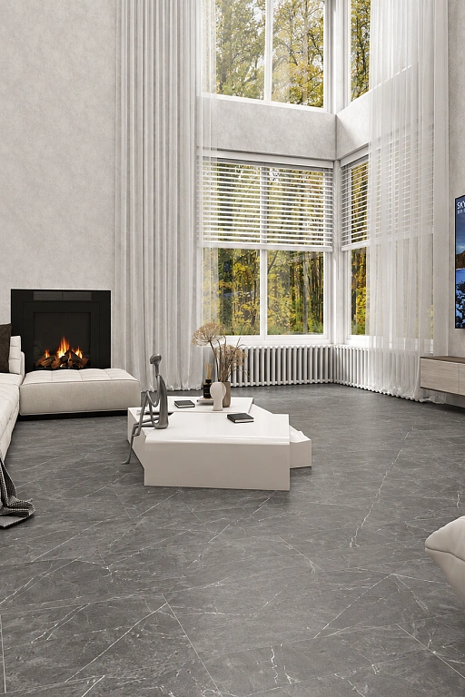 Каменный MSPC ламинат Stone Floor Мрамор Графитовый 88182-3 MP 1220х234х8 мм