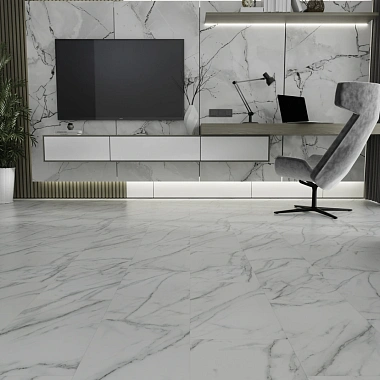 Кварцвиниловая плитка SPC Ideal Flooring Fine Stone Venato
