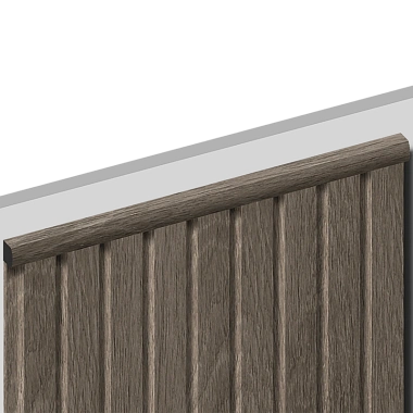 Молдинг D15V2 BR490 HI WOOD 15мм х 15мм х 2.7м