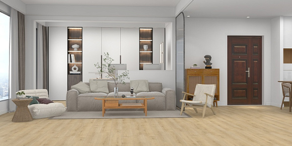 Кварцвинил Draw Wood Oak 7302 Glue . Размер 1219х184х2.5мм (3.14)