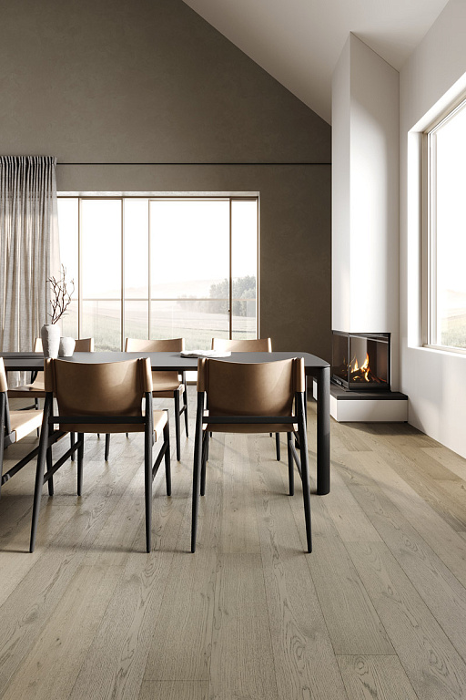 Кварцевый паркет Quartz Parquet Престиж Дуб Атлас 1258-10. Размер 700-1900х190х7мм (1.805)