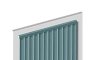 Молдинг D12V1 BU27 HI WOOD 12мм х 12мм х 2.7м