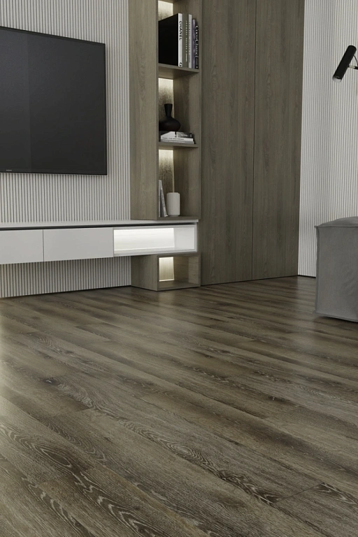 Кварцвиниловая плитка SPC Ideal Flooring Home Wood 02012 Juniper