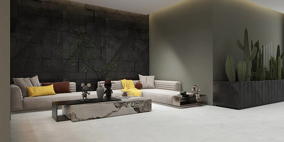 Каменный MSPC ламинат Stone Floor Серый Мрамор DCA5 MP 1220х234х8 мм