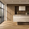 Кварцевый паркет Quartz Parquet Престиж Дуб Шампань 414. Размер 700-1900х190х7мм (1.805)