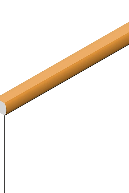 Молдинг D15V2 Y5 HI WOOD 15мм х 15мм х 2.7м
