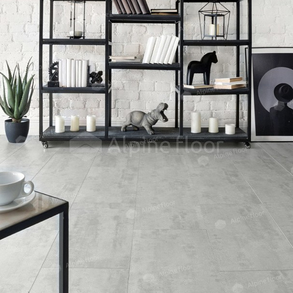 Кварцвиниловая плитка Alpine Floor клеевая Light Stone Самерсет ЕСО 15-6 608×303×2,5
