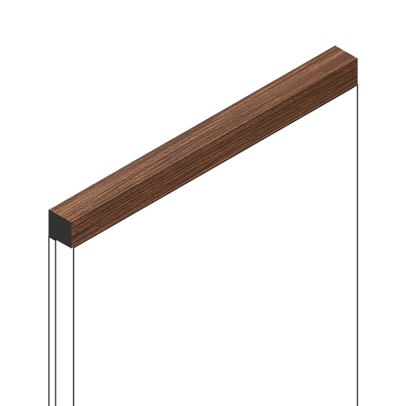Молдинг D12V1 HI WOOD 12мм х 12мм х 2.7м