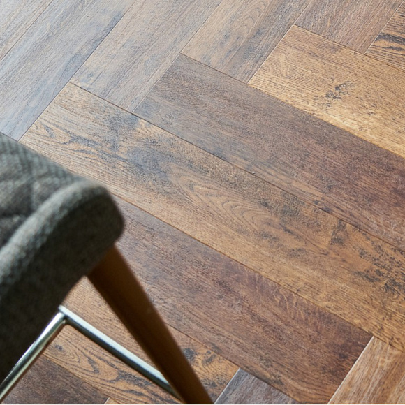 Виниловый пол Vinilam Parquet Herringbone Паркет Парижский