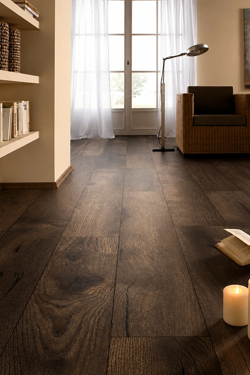 Ламинат My Floor Villa Дуб Темный Петтерсон M1221