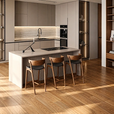 Кварцевый паркет Quartz Parquet Классик Дуссия Африканская 550-63 5/0,6 мм