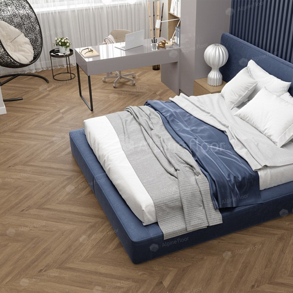 Кварцвиниловая плитка Alpine Floor клеевая Ultra Французская Елочка ECO 5-25 1219,2×228,6×2 Кварцвиниловая плитка Alpine Floor клеевая Ultra Французская Елочка ECO 5-25 1219,2×228,6×2