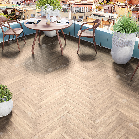 Кварцвиниловый SPC ламинат Alpine Floor Parquet Light Дуб Макадамия ECO 13-10 венгерская елка 600×125×4 Кварцвиниловый SPC ламинат Alpine Floor Parquet Light Дуб Макадамия ECO 13-10 венгерская елка 600×125×4