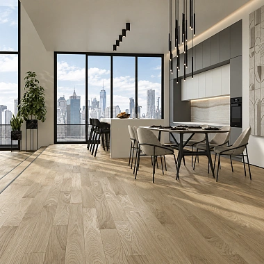 Кварцевый паркет Quartz Parquet Классик Дуб Тоскана 407 5/0,6 мм