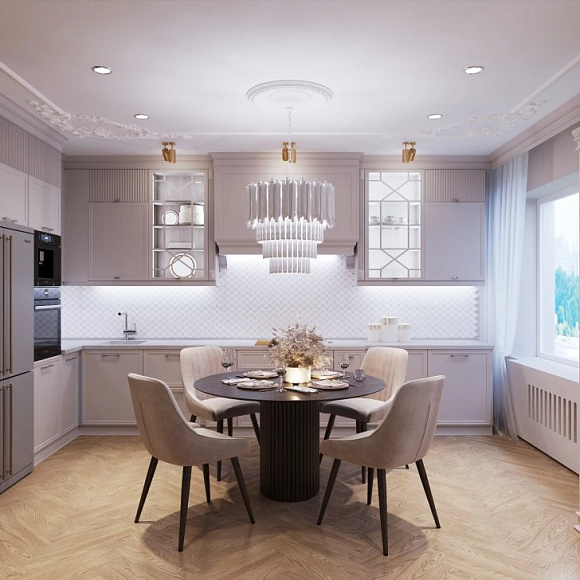 Ламинат JOSS BEAUMONT GUSTO БЕНУА (683х123х12мм, Английская ёлка) 33 кл