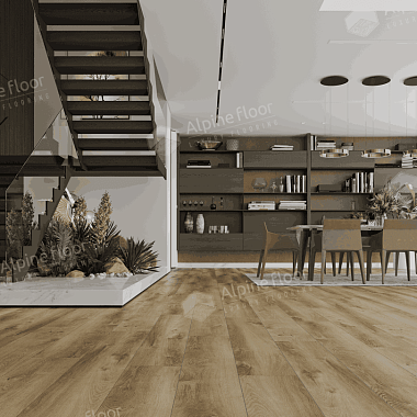 Кварцвиниловый WPC ламинат Alpine Floor Дуб Серена ECO 24-5