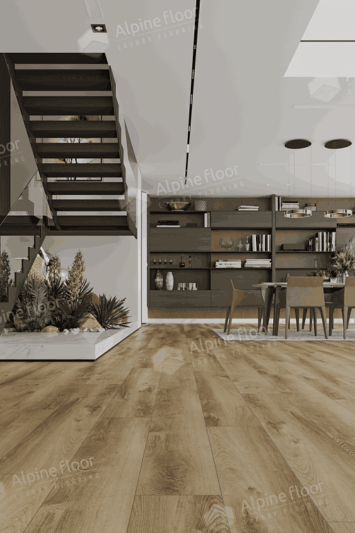 Кварцвиниловый WPC ламинат Alpine Floor Дуб Серена ECO 24-5