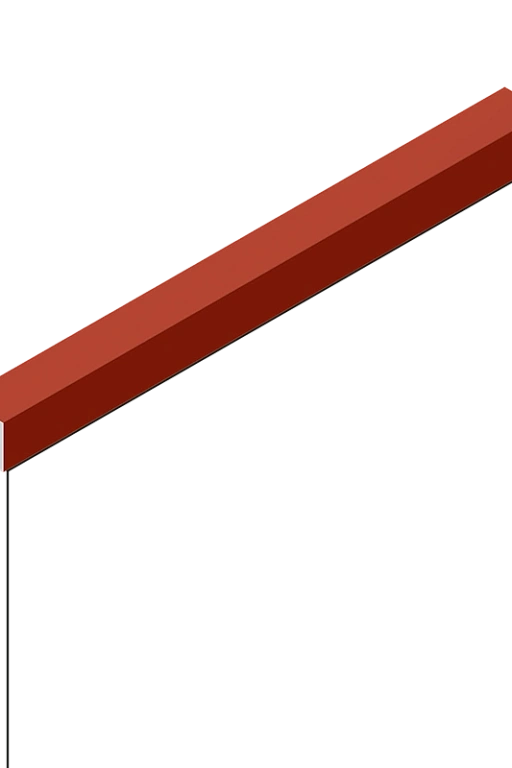 Молдинг D12V1 OR3 HI WOOD 12мм х 12мм х 2.7м
