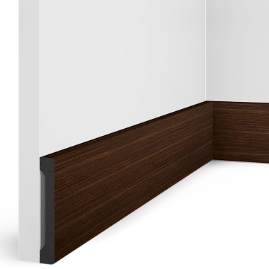 Плинтус B90V1 BR396 HI WOOD 90мм х 14мм х 2.7м