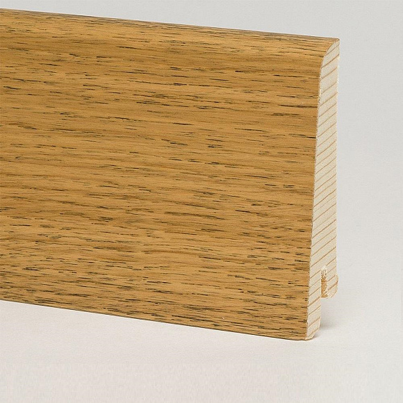 Плинтус Pedross Дуб Презенс 80 х 16 мм шпонированный