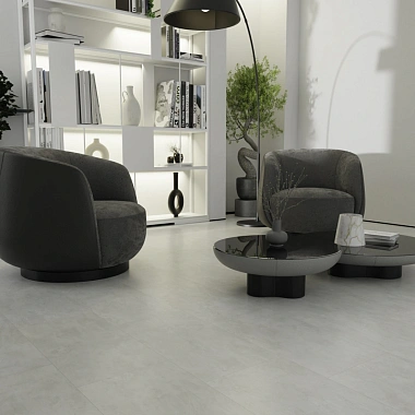 Кварцвиниловая плитка SPC Ideal Flooring Fine Stone Grigio