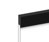 Финишный молдинг LF1 BK HI WOOD 50мм х 17мм х 2.7м