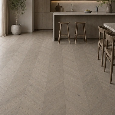 Инженерная доска французская ёлка Haven Дуб Нижний Новгород 74 Натур. Размер 600х120х16(4)мм