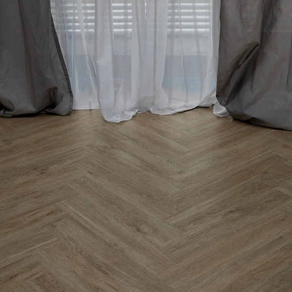 Каменный ламинат SPC Steinholz Ульрих STH034H Золотисто-коричневый 640x128 мм